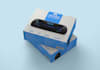 do product packaging box, pouch and product label design with 3d mockup