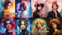 create custom ai art using midjourney advanced