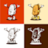 create a retro cartoon mascot logo