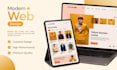 design modern UI UX in figma for website and mobile app