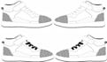design attractive shoe mockup