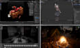 do retro ps1 style 3d modeling and game design and animation