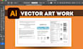 do anything in adobe illustrator, edit files, manual tracing