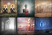 professionally design a creative 3d album cover art