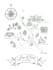 customized hand drawn ink wedding map