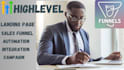 gohighlevel funnels, automation and campaign setup fgfunnel