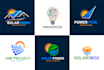 do best solar panel, power, electrical, energy logo services