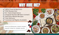 ghostwrite your cookbook, recipe book, recipe blog and ebook