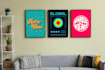 do typography poster, logo, brochure, t shirt and wall art