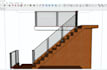 handrail, guardrail and ramp design 2d design, 3d modeling