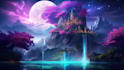 animate relaxing loop landscape background from your images