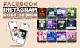do social media post design, linkedin banner design, instagram carousel design