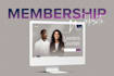 design a customized membership website