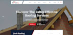 create a roofing website, roofing services website, wordpress roofing website