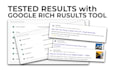 do schema markup, structured data, rich snippet five star rating review