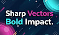 vector trace your logo, image, graphic to high quality within 12 hours