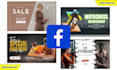 design facebook, youtube, linkedin, pinterest cover