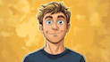 draw funny cartoon character caricature and friendship portrait