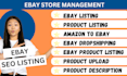 do amazon to ebay dropshipping listing, product listing
