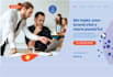 create modern captivating coaching website