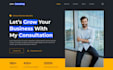 build frontend landing page html website