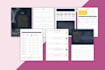 design custom journal, planner, calendar, and ebook design