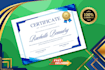 design professional, unique academic achievement certificates
