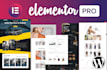 design landing pages wordpress website development, clone with elementor pro
