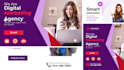 create stylish business social media flyer, post design