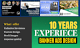 design creative google, adroll and facebook banner ads