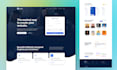 do stunning figma landing page UI UX design