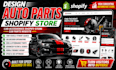 design auto parts shopify store car accessories shopify store, car parts website