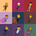 create a cool nft in 2d for your nft collections