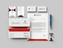 do business card, stationery design, and capability statement