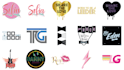 modern bat and bar mitzvah logo