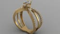create exquisite 3d cad jewerly design and rendering
