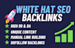 make high quality backlinks for high rankings SEO