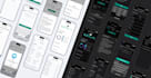 design mobile and web apps UX UI in figma