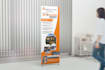do outstanding roll up, retractable, vertical stand banner