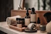 design cosmetic packaging, skincare label, and 3d mockup