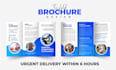 design urgent flyer, poster and brochure within 6 hours