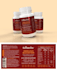 make elegant unique healthy food supplements label design