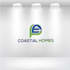 do modern modern custom home builder logo design