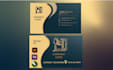 design professional business card with qr code