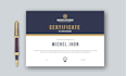 do a professional certificate design