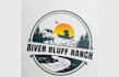 river bluff ranch logo design
