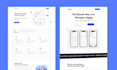 do modern website UI UX and landing page design in figma