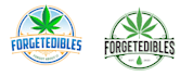 create retro weed logo design