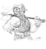 create original fantasy character concept art and design