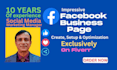 do facebook business page create, setup and optimize professionally